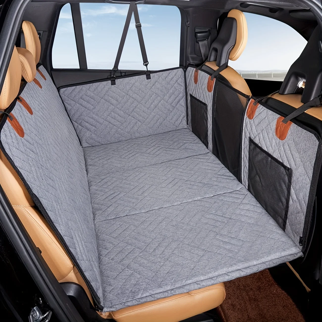 Likron Watches Luxury SUV Pet Travel Hammock Scratch-Resistant Easy-Clean Solution for Active Dogs