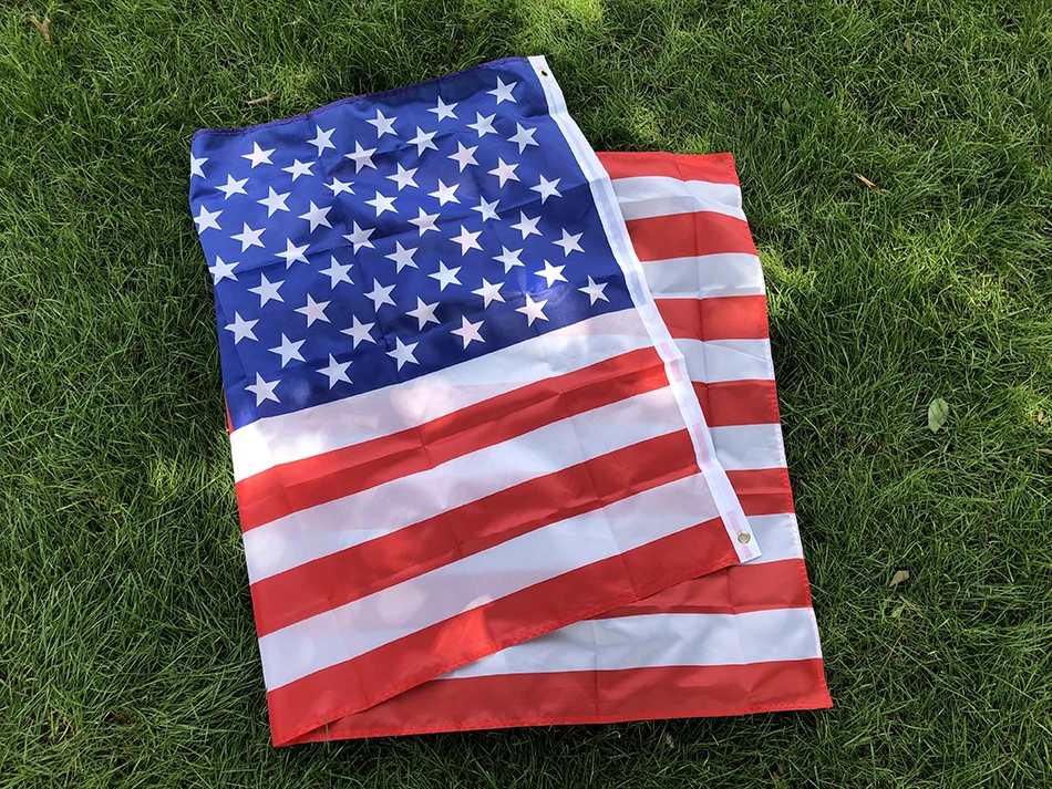 Likron Watches Patriotic Porch Decor Solution All-Weather US Flag for Memorial Day Independence Day