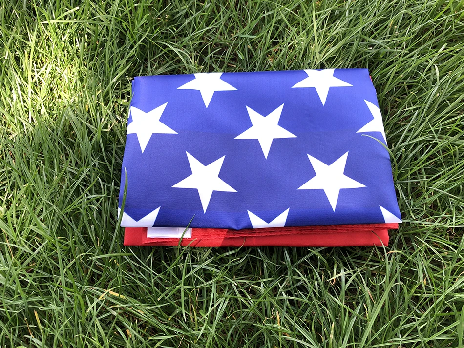 Likron Watches Patriotic Porch Decor Solution All-Weather US Flag for Memorial Day Independence Day